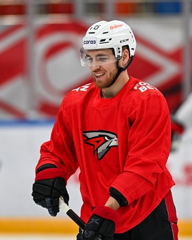 Раскатка «Авангарда» перед выездным матчем со «Спартаком»