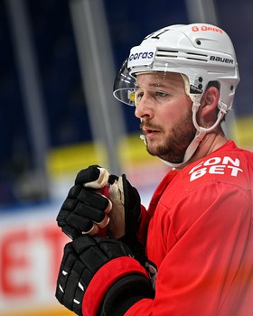 Раскатка «Авангарда» перед третьим матчем серии с «Локомотивом»