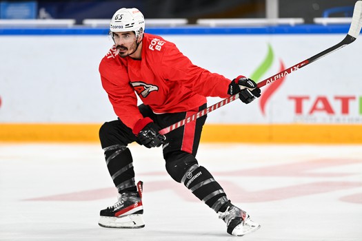 Раскатка «Авангарда» перед первым матчем финала Востока с «Ак Барсом»