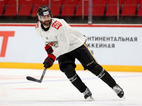 Раскатка «Авангарда» перед четвёртым матчем серии с «Металлургом»