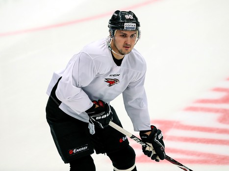 Раскатка «Авангарда» перед матчем с ХК «Сочи»