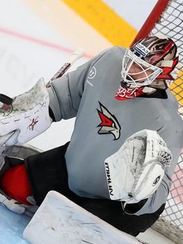 Раскатка «Авангарда» перед матчем с минским «Динамо»