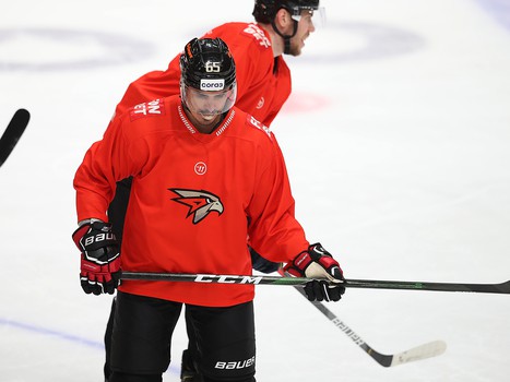 Первая тренировка Наиля Якупова в «Авангарде»