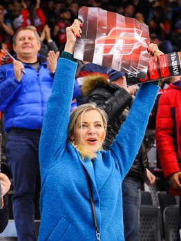 09.03.2017. 1 матч серии 1/2 финала. "Авангард" - "Ак Барс" 1:2 ОТ