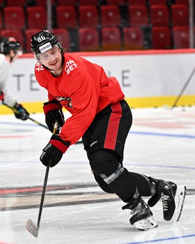 Раскатка «Авангарда» перед матчем с «Салаватом Юлаевым»