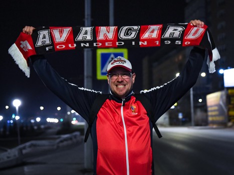 Омск празднует чемпионство «Авангарда»!