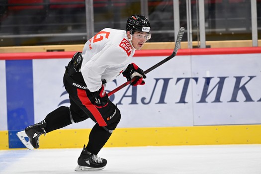 Первая тренировка Владимира Ткачева с основным составом