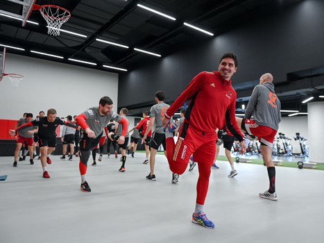 Тренировка «Авангарда» на G-Drive Арене