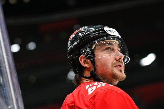 Раскатка «Авангарда» перед матчем со «Спартаком»