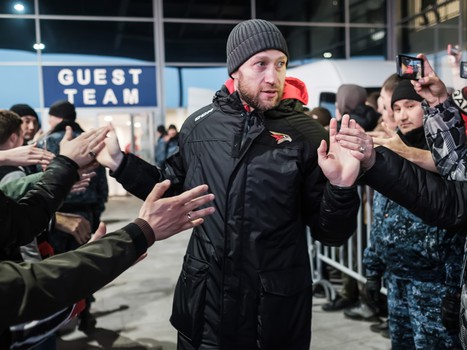 Выезд омских болельщиков в Астану на пятый матч серии «Барыс» - «Авангард»