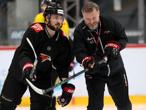 Раскатка «Авангарда» перед матчем с «Торпедо»