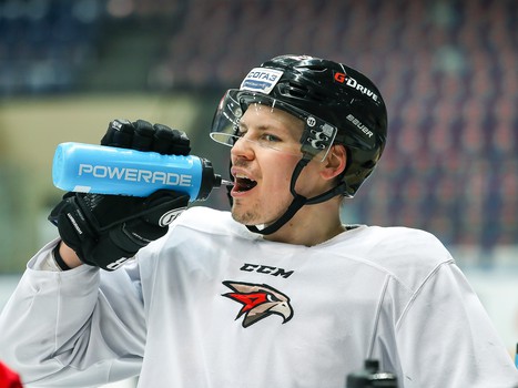 Раскатка «Авангарда» перед первым матчем серии с «Ак Барсом»