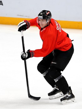 Раскатка «Авангарда» перед матчем с минским «Динамо»