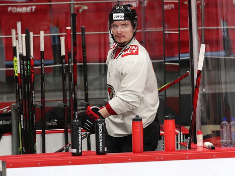 Раскатка «Авангарда» перед пятым матчем серии с «Металлургом»