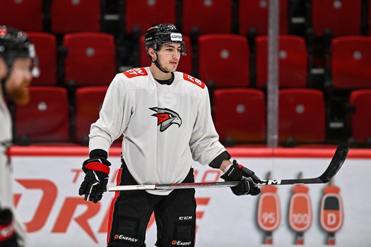 Раскатка «Авангарда» перед вторым матчем серии с «Локомотивом»