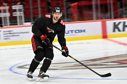 Раскатка «Авангарда» перед третьим матчем финала Востока с «Ак Барсом»