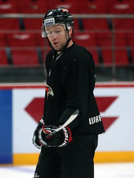 Раскатка «Авангарда» перед матчем с «Салаватом Юлаевым»