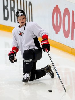 Раскатка «Авангарда» перед четвертым матчем финала с ЦСКА