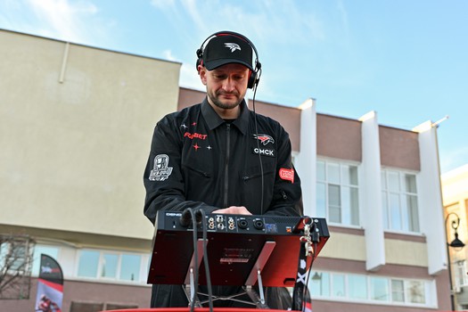 Фан-зона «Авангарда» в Городском саду