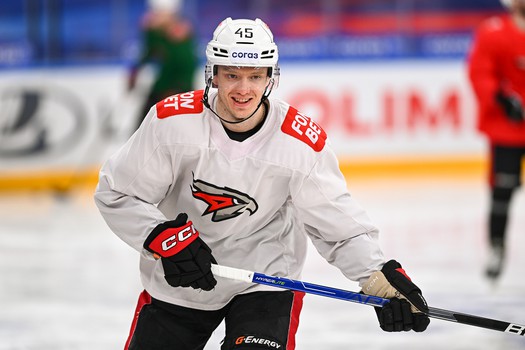 Раскатка «Авангарда» перед четвёртым матчем серии с «Ладой»