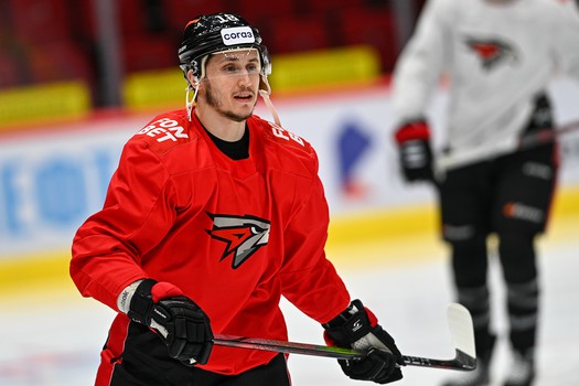 Раскатка «Авангарда» перед вторым матчем серии с «Локомотивом»