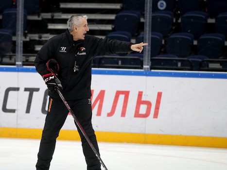 Раскатка «Авангарда» перед юбилейным матчем с «Ак Барсом»