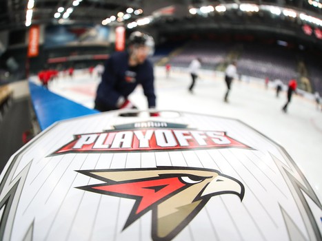 Раскатка «Авангарда» перед третьим матчем серии с «Барысом»