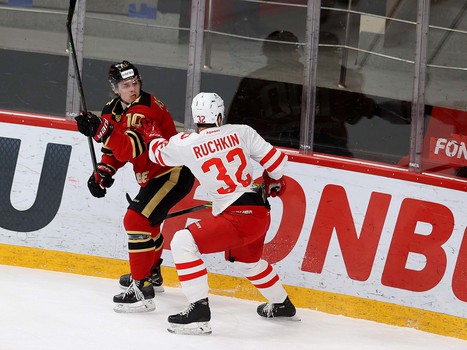 17.02.2022. Товарищеский матч. «Авангард» - «Спартак» 3:5