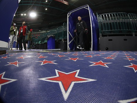 Раскатка «Авангарда» перед выездным матчем против СКА