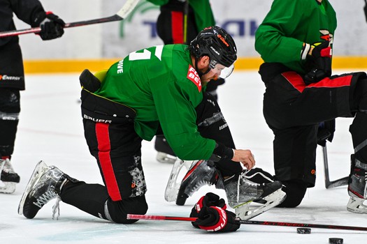 Первая тренировка «Авангарда» под руководством Михаила Кравеца