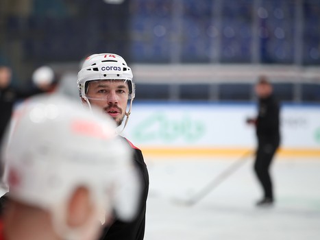 Раскатка «Авангарда» перед выездным матчем с «Нефтехимиком»