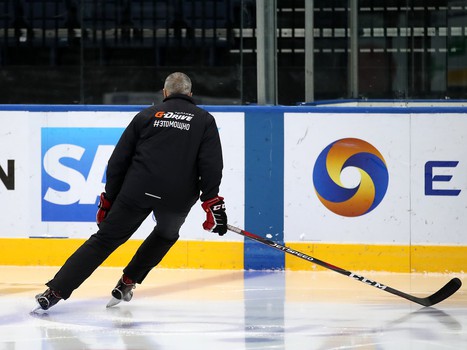 Раскатка «Авангарда» перед выездным матчем с минским «Динамо»