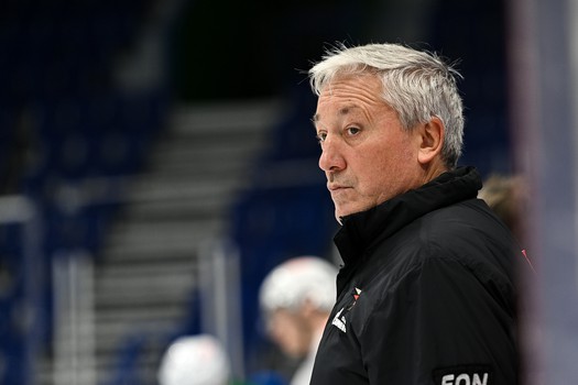 Раскатка «Авангарда» перед матчем в Уфе