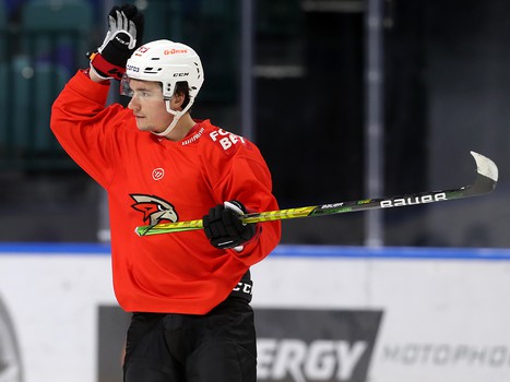 Раскатка «Авангарда» перед выездным матчем против СКА