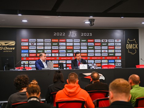 Совет директоров ХК «Авангард» и пресс-конференция Александра Крылова