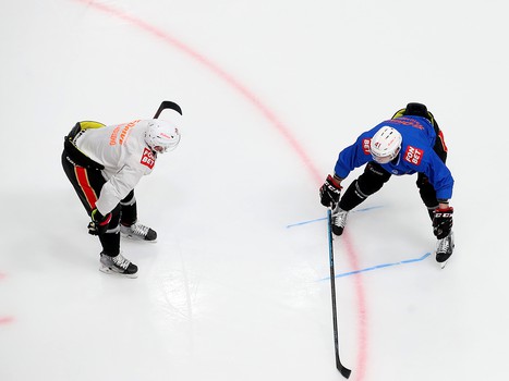 Тренировка «Авангарда» во время паузы в чемпионате