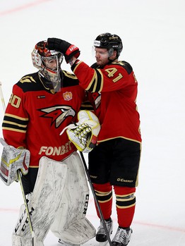 17.02.2022. Товарищеский матч. «Авангард» - «Спартак» 3:5