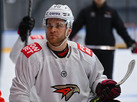 Тренировка «Авангарда» в Омске