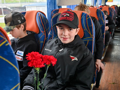 Возложение цветов в Парке Победы