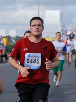 "Омские Ястребы" приняли участие в XXVII Сибирском международном марафоне