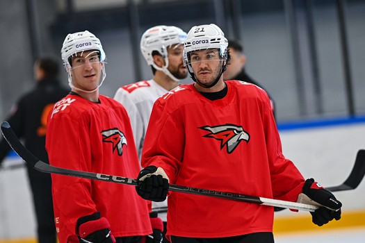 Тренировка «Авангарда» в Омске