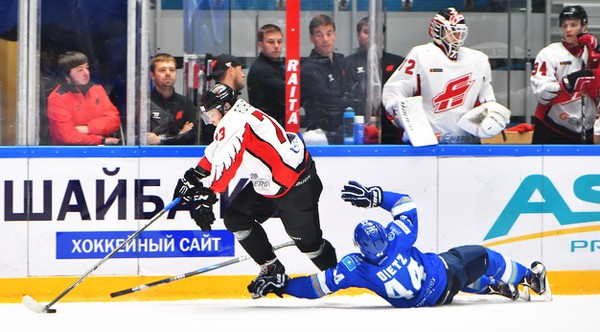 Проверка боем. "Авангард" сыграл с "Барысом" экспериментальным составом