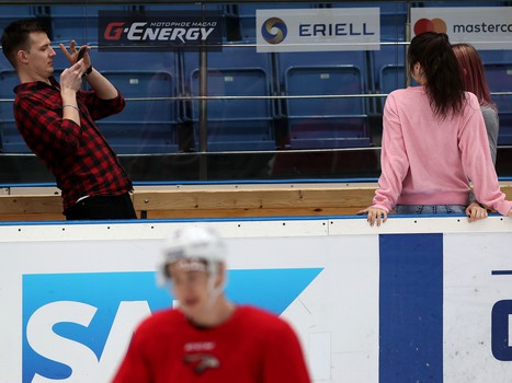 Открытая тренировка «Авангарда» для болельщиков и прессы перед финалом Кубка Гагарина