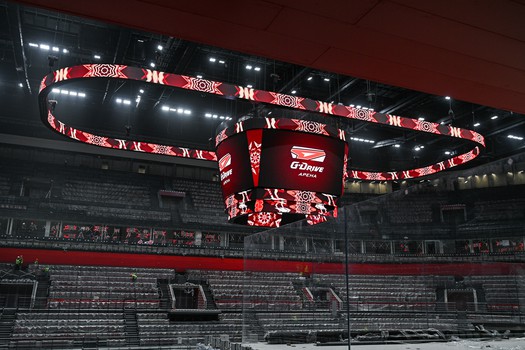 Александр Крылов на G-Drive Арене и в Хоккейной Академии «Авангард»