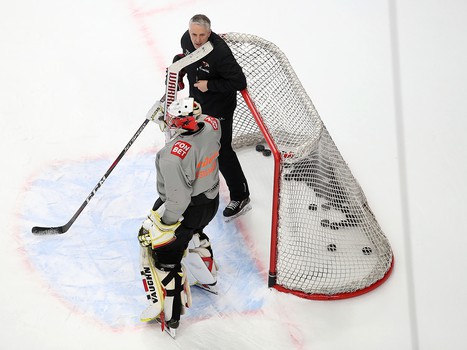 Открытая тренировка «Авангарда» перед стартом второго раунда плей-офф