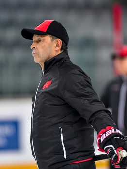 Раскатка "Авангарда" перед матчем с ЦСКА