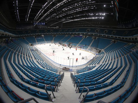 Тренировка «Авангарда» перед матчем в Нур-Султане