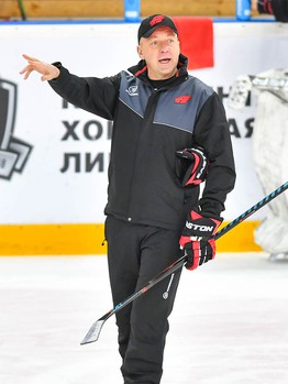 Раскатка "Авангарда" перед матчем с "Сибирью"