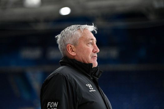 Тренировка «Авангарда» перед матчем в Нижнекамске