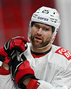 Тренировка «Авангарда» перед матчем в Екатеринбурге